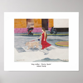 Denia, Spanien art Poster