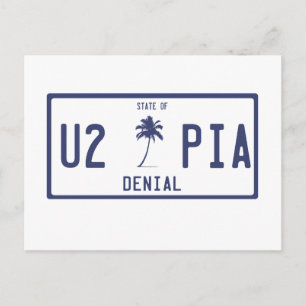 Denial Postcard Postkarte