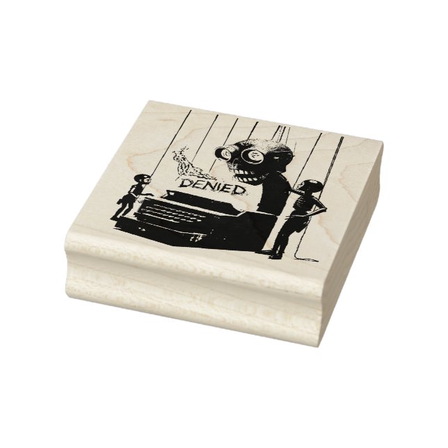 “Denied” - Signed, The Printer Gummistempel (Stempel)