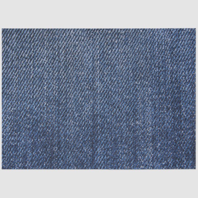 Denim Background Blue Jeans Textur Decoupage 2 Seidenpapier (Vorderseite)