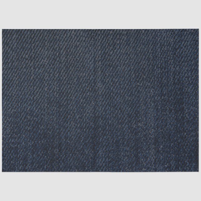 Denim Background Blue Jeans Textur Decoupage Seidenpapier (Vorderseite)