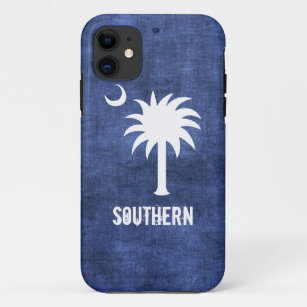 Denim-Blick-South Carolinapalmetto-Baum Case-Mate iPhone Hülle