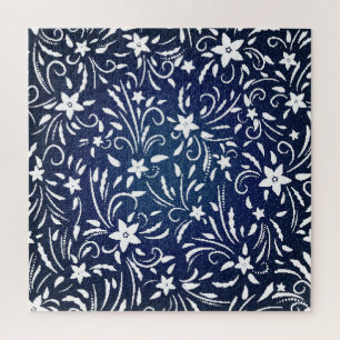 Denim Blooms: Hintergrundinformationen zu Blumenmu Puzzle