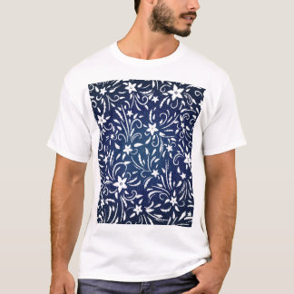 Denim Blooms: Hintergrundinformationen zu Blumenmu T-Shirt