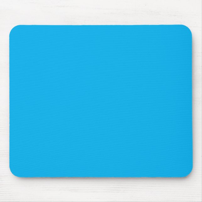 Denim Blue, Fountain Blue, Quallen Mousepad (Vorne)