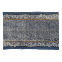 Denim Blue Jeans: Lässiger Doppelpflaster