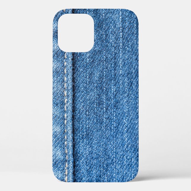 Denim Blue: Klassische Jeans Texture. Case-Mate iPhone Hülle (Rückseite)