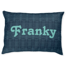 Denim Blue Pet Pillow