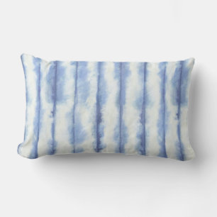 Denim Blue Shibori Decor Lendenkissen