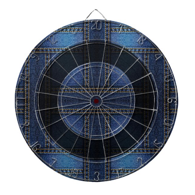Denim Design Dartscheibe (vorne)