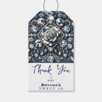 Denim & Diamonds Glam Bling Rose Geburtstagsparty