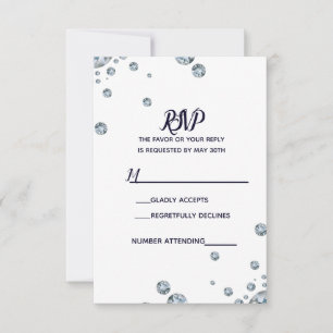 Denim & Diamonds Leder Glamour Jeans RSVP Karte