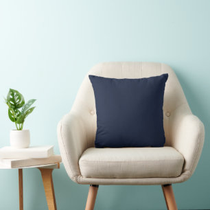 Denim einfarbig einfarbig kissen