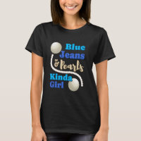 Denim Fabric Blue Jeans Pearls Skinny Jeans Lover