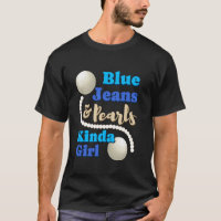 Denim Fabric Blue Jeans Pearls Skinny Jeans Lover