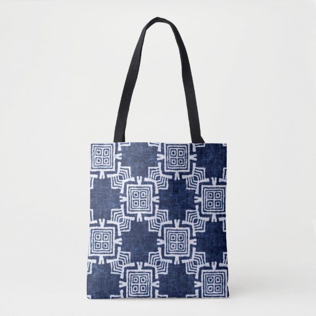 Denim farbige Stammesmuster (Vorderseite)