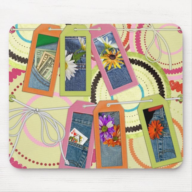 Denim Happiness Mousepad (Vorne)