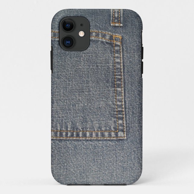 Denim iPhone 5 Case-Mate Barely gibt Hülle (Rückseite)