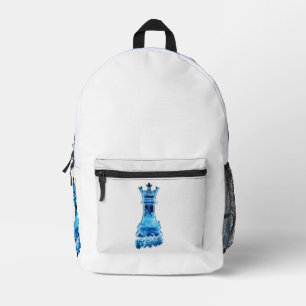 Denim-Jacke Bedruckter Rucksack