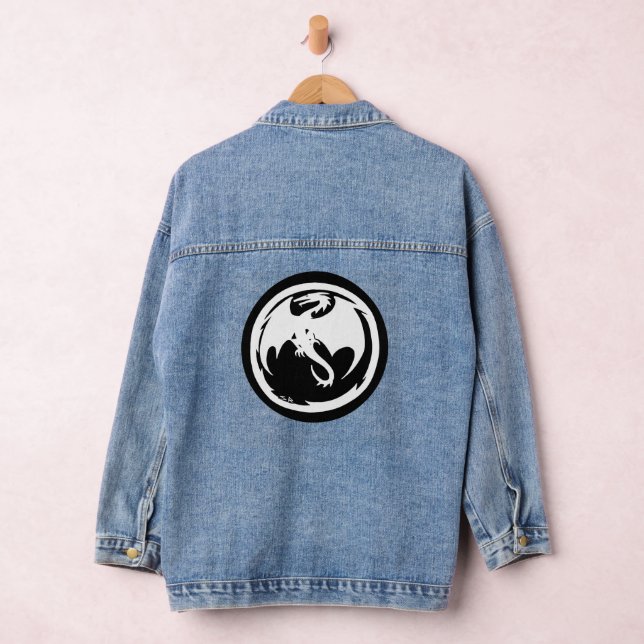 Denim-Jacke für den weißen Drachen Jeansjacke (Hangar)
