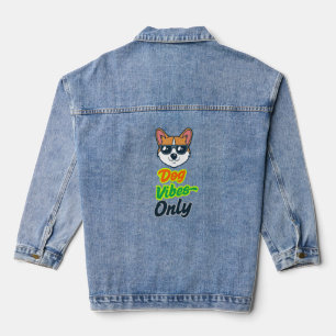 Denim-Jacke für Hunde Jeansjacke