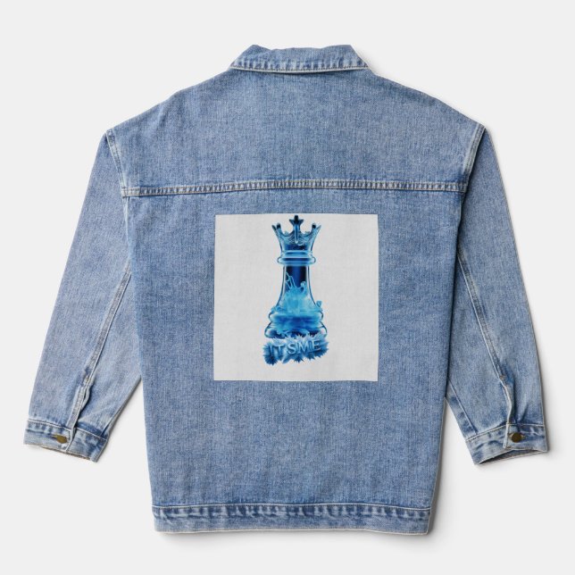 Denim-Jacke Jeansjacke (Rückseite)