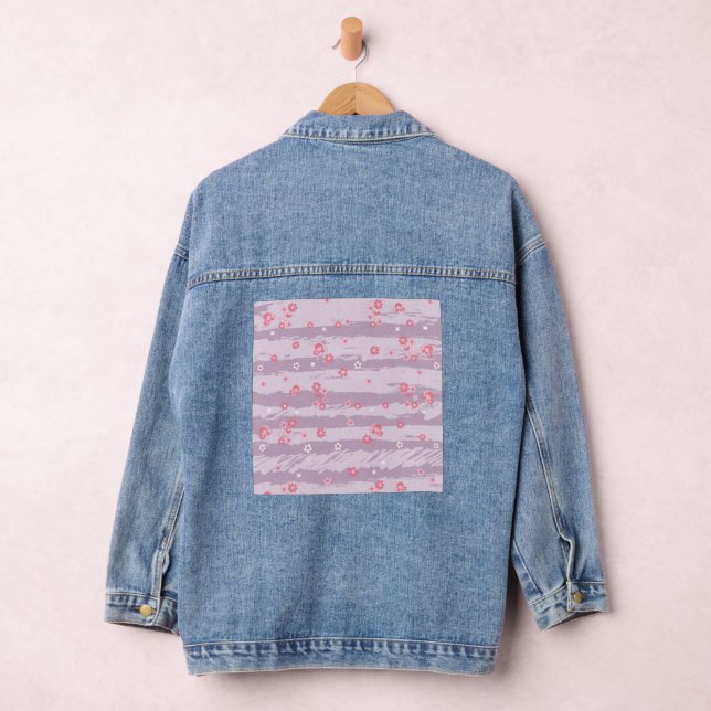 Denim Jacket – Butterfly Garden Jeansjacke (Hangar)