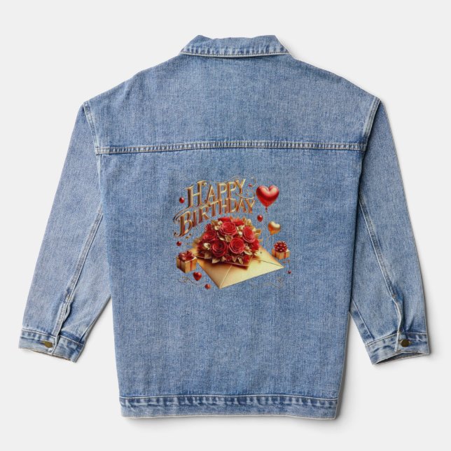 Denim Jacket (Jean Jacket) Jeansjacke (Rückseite)