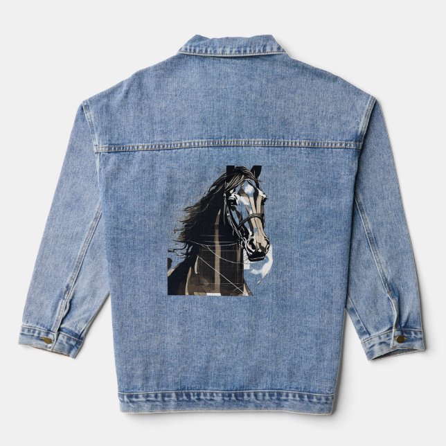 Denim Jacket (Jean Jacket) Jeansjacke (Rückseite)