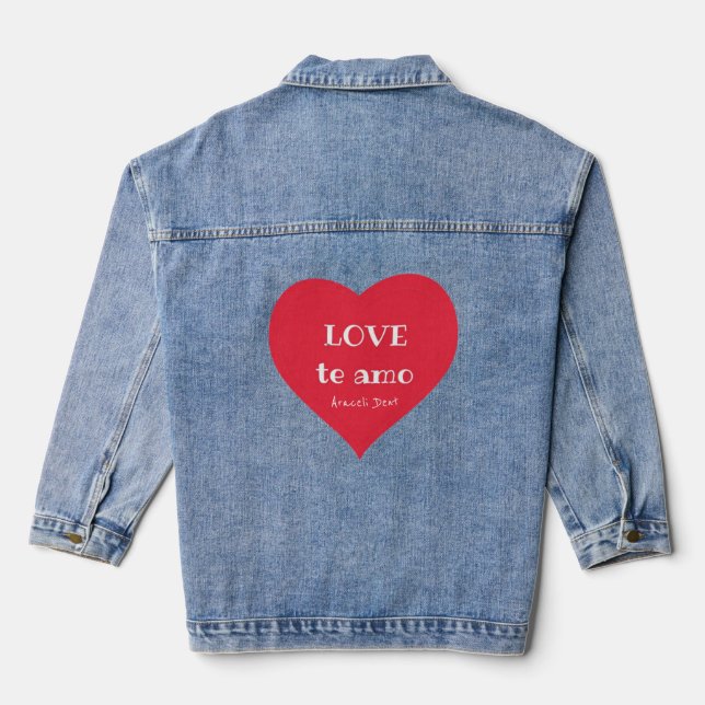 Denim Jacket Jeansjacke (Rückseite)
