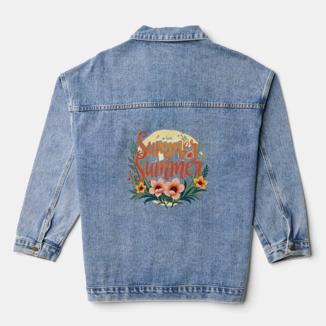 Denim Jacket Jeansjacke (Rückseite)