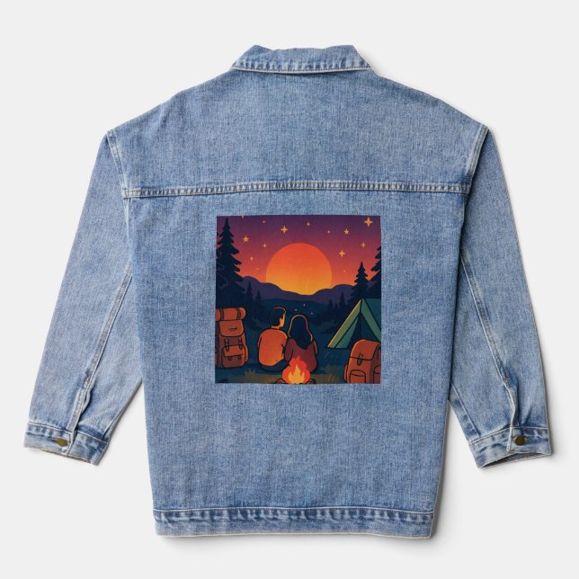 Denim Jacket - Sunset Jeansjacke (Rückseite)