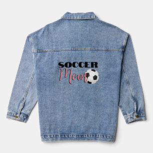 Denim-Jeans-Jacke für Fußballmütter Jeansjacke