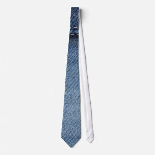 Denim Jeans Krawatte