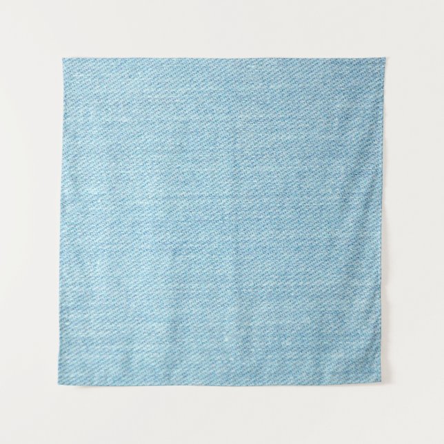 Denim jeans material cloth texture wandteppich (Vorderseite)