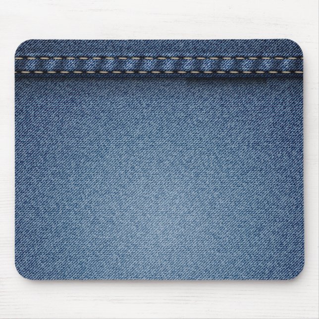 Denim Jeans Mousepad (Vorne)