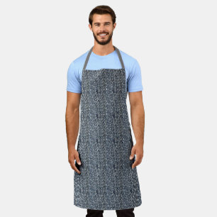 Denim-Look-Schürzen Schürze