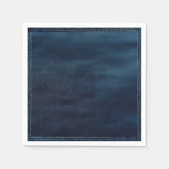 Denim Napkin Serviette (Vorderseite)