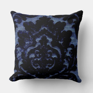 Denim Navy Blue Kissen