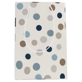 Denim Patchwork Bear Gift Bag Mittlere Geschenktüte