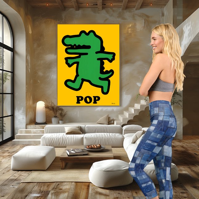 Denim Patchwork, in Blautönen, benutzerdefinierter Capri Leggings (Von Creator hochgeladen)