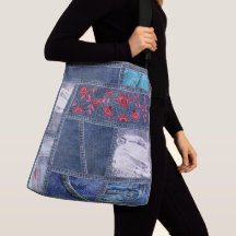 Denim Patchwork Inspiriert