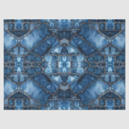 Denim Patchwork Pattern - Ava Seidenpapier