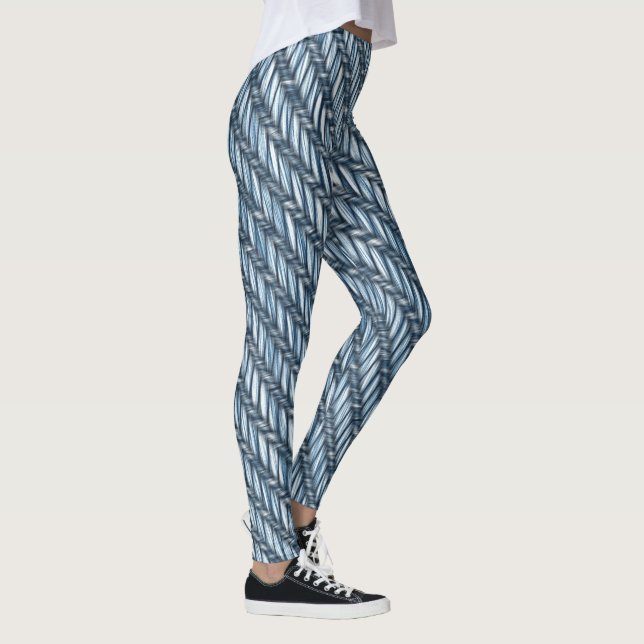 Denim Pattern Leggings (Rechts)