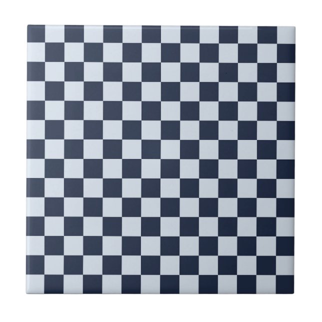Denim rinse checkerboard pattern fliese (Vorderseite)