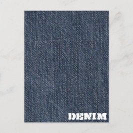 Denim Series 10 Denim Postcard Postkarte