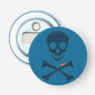 Denim Skull Flaschenöffner