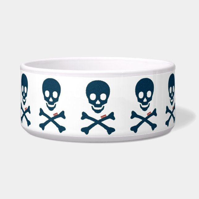 Denim Skull Napf (Vorderseite)