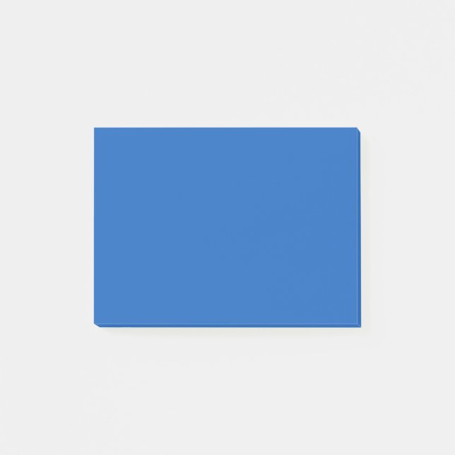 Denim Solid Color Post-it Klebezettel (Vorderseite)