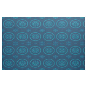 Denim Star Gemustert Fabric Stoff